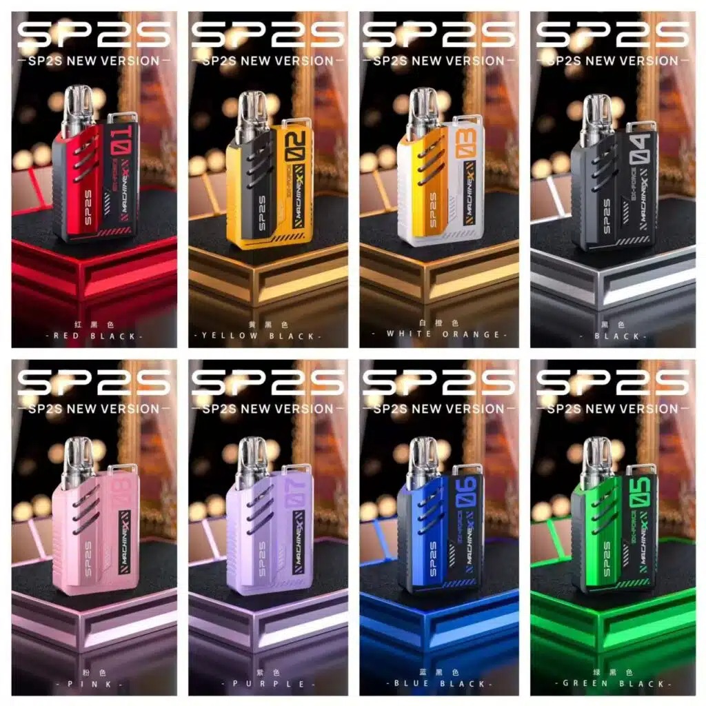 SP2S MAX主機｜迷你方塊設計｜輕巧便攜｜專用SP2S MAX煙彈｜多色可選